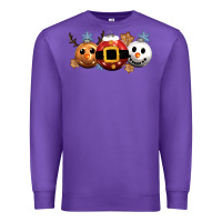 Purple christmas Premium Sweatshirt - CowGirlArtShop