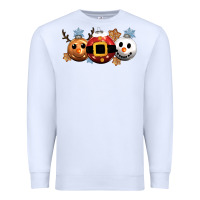 White christmas Premium Sweatshirt - CowGirlArtShop