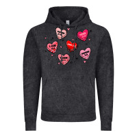 Vintage Black howdy valentine Vintage Hoodie - MaliasSmallBusiness