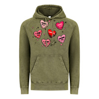 Vintage Olive howdy valentine Vintage Hoodie - MaliasSmallBusiness