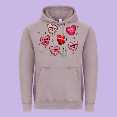 Howdy Valentine Vintage Hoodie Designed By Maliassmallbusiness