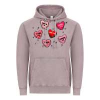Vintage Zinc howdy valentine Vintage Hoodie - MaliasSmallBusiness