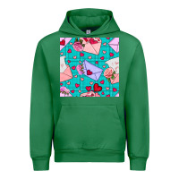 Emerald valentines day love letter and envelope Urban Hoodie - BundleAndBundleShop
