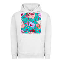 Pigment Lunar Rock valentines day love letter and envelope Urban Hoodie - BundleAndBundleShop
