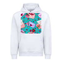 White valentines day love letter and envelope Urban Hoodie - BundleAndBundleShop