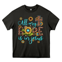 Asphalt all my hope is in jesus Heavy Core Tee - JahusDesignShop