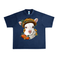 Navy cute baby lamb thanksgiving nancy Urban Heavy Tee - NancyCooperArtShop
