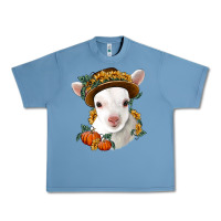 Pebble Blue cute baby lamb thanksgiving nancy Urban Heavy Tee - NancyCooperArtShop