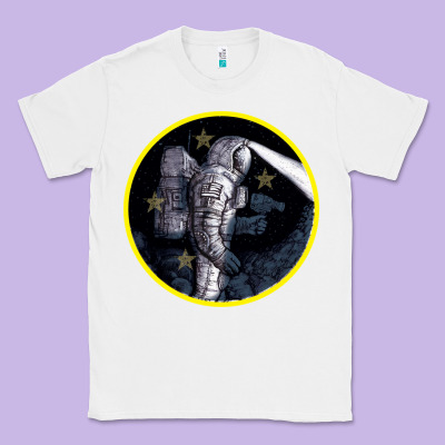 Space Travel Classic Tee Designed By Bettercallsaul