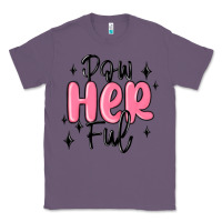 Lavender powherful Classic Tee - MaliasSmallBusiness
