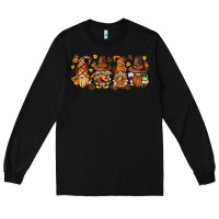 Black thanksgiving gnomies bbs Long Sleeve Tee - BundleAndBundleShop