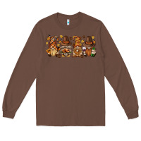 Chestnut thanksgiving gnomies bbs Long Sleeve Tee - BundleAndBundleShop