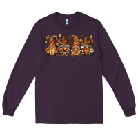 Plum thanksgiving gnomies bbs Long Sleeve Tee - BundleAndBundleShop