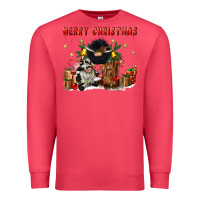 Cardinal merry christmas Premium Sweatshirt - CowGirlArtShop
