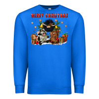 True Royal merry christmas Premium Sweatshirt - CowGirlArtShop