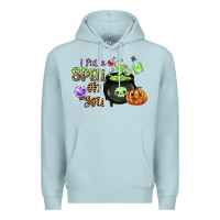 Blue Mist i put a spell on you Premium Hoodie - CowGirlArtShop