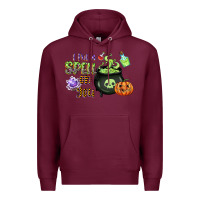 Burgundy i put a spell on you Premium Hoodie - CowGirlArtShop