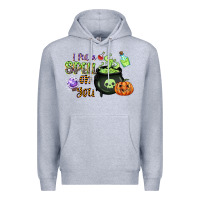 Heather Grey i put a spell on you Premium Hoodie - CowGirlArtShop