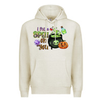 Oatmeal Heather i put a spell on you Premium Hoodie - CowGirlArtShop
