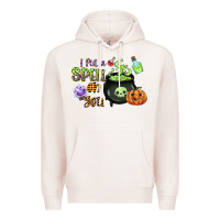 Pale Pink i put a spell on you Premium Hoodie - CowGirlArtShop