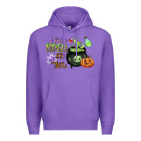 Purple i put a spell on you Premium Hoodie - CowGirlArtShop