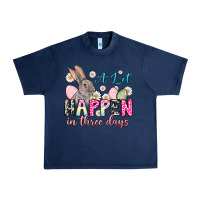 Navy A lot can happen in three days Urban Heavy Tee - NancyCooperArtShop