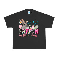 Pigment Black A lot can happen in three days Urban Heavy Tee - NancyCooperArtShop