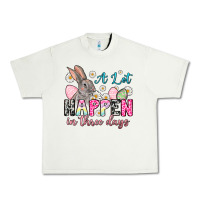 Pistachio A lot can happen in three days Urban Heavy Tee - NancyCooperArtShop