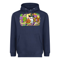 Navy its spooky season Heavyweight Hoodie - CowGirlArtShop