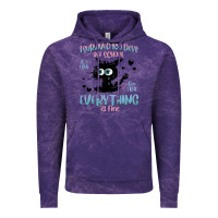 Cloud Purple i survived 100 days of school cat Vintage Hoodie - MaliasSmallBusiness