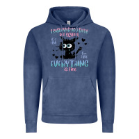 Vintage Denim i survived 100 days of school cat Vintage Hoodie - MaliasSmallBusiness