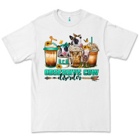 White ocd obsessive cow disorder coffee cups Premium Tee - Jasminsmagicworld