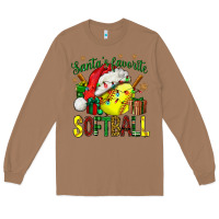 Toasted Coconut santa's favorite softball bbs Long Sleeve Tee - BundleAndBundleShop