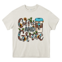 Cream coffee and grace Heavy Core Tee - JahusDesignShop