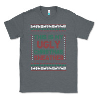 Charcoal Heather this is my ugly christmas Classic Tee - MaliasSmallBusiness