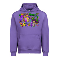 Tulip happy mardi gras Urban Hoodie - FaDigitalArtStudio