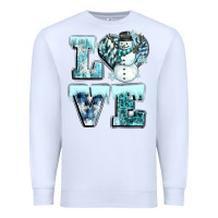 White love winter Premium Sweatshirt - CowGirlArtShop