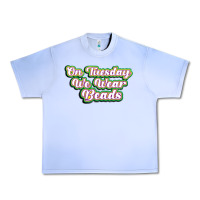 Grape Ice on tuesday we wear beads Urban Heavy Tee - MaliasSmallBusiness