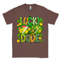 Chestnut Lucky Dude Classic Tee - CowhideDigitalArt