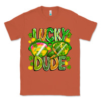 Copper Lucky Dude Classic Tee - CowhideDigitalArt