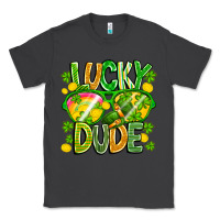 Smoke Lucky Dude Classic Tee - CowhideDigitalArt