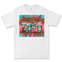 White nurse fuel coffee cups Premium Tee - Jasminsmagicworld