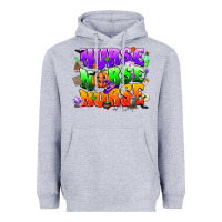 Heather Grey nurse nurse nurse halloween Heavyweight Hoodie - CowGirlArtShop