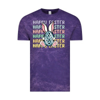 Cloud Purple happy easter Vintage Tee - MaliasSmallBusiness