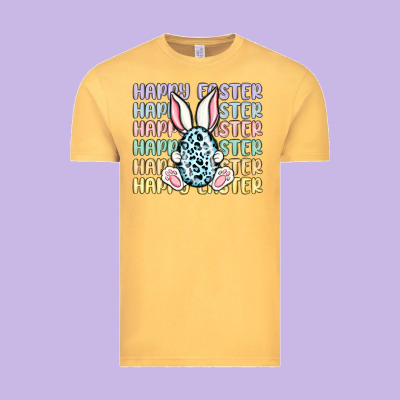 Happy Easter Vintage Tee Designed By Maliassmallbusiness