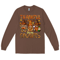 Chestnut thankful for my gnomies bbs Long Sleeve Tee - BundleAndBundleShop
