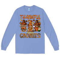 Colony Blue thankful for my gnomies bbs Long Sleeve Tee - BundleAndBundleShop