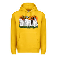 Lemon ghost horses halloween Premium Hoodie - CowGirlArtShop