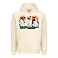 Sandshell ghost horses halloween Premium Hoodie - CowGirlArtShop