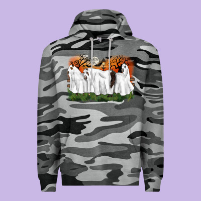 Ghost Horses Halloween Premium Hoodie Designed By Cowgirlartshop